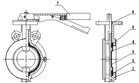 襯氟蝶閥氟塑料襯里層的質量要求